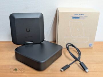 The Ubiquiti AirWire and its retail box