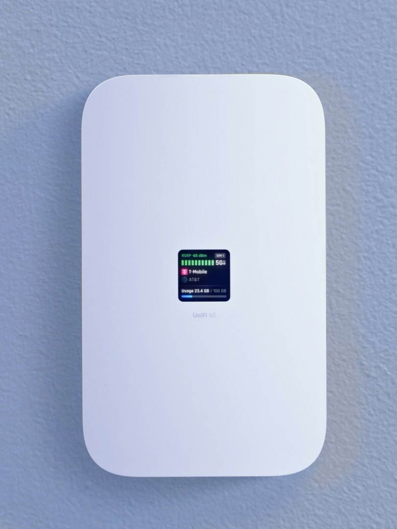 Ubiquiti Unveils UniFi 5G Options to Turn Your Network High-Availability and More 1 The UniFi 5G Max can bring cellular connection to any existing UniFi network