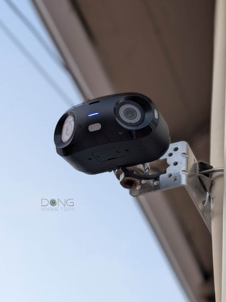 The UniFi G6 180 camera in action