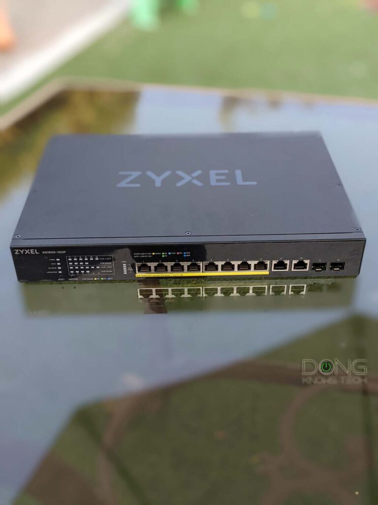 The Zyxel XS1930-12HP Multi-Gigabit Smart Managed Switch