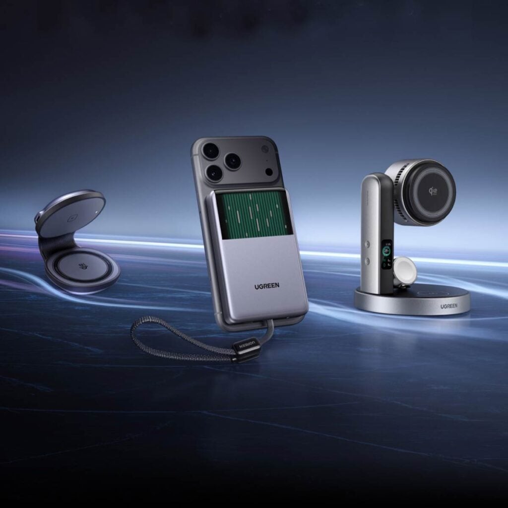 The wireless chargers in UGREEN's new MagFlow Series