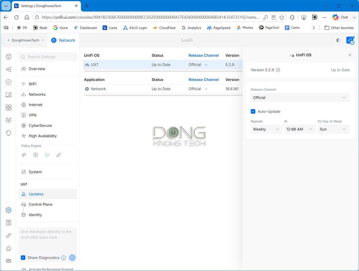 To support STR MLO, the UniFi Express 7 needs to run UniFi OS 5.2.x (or later)