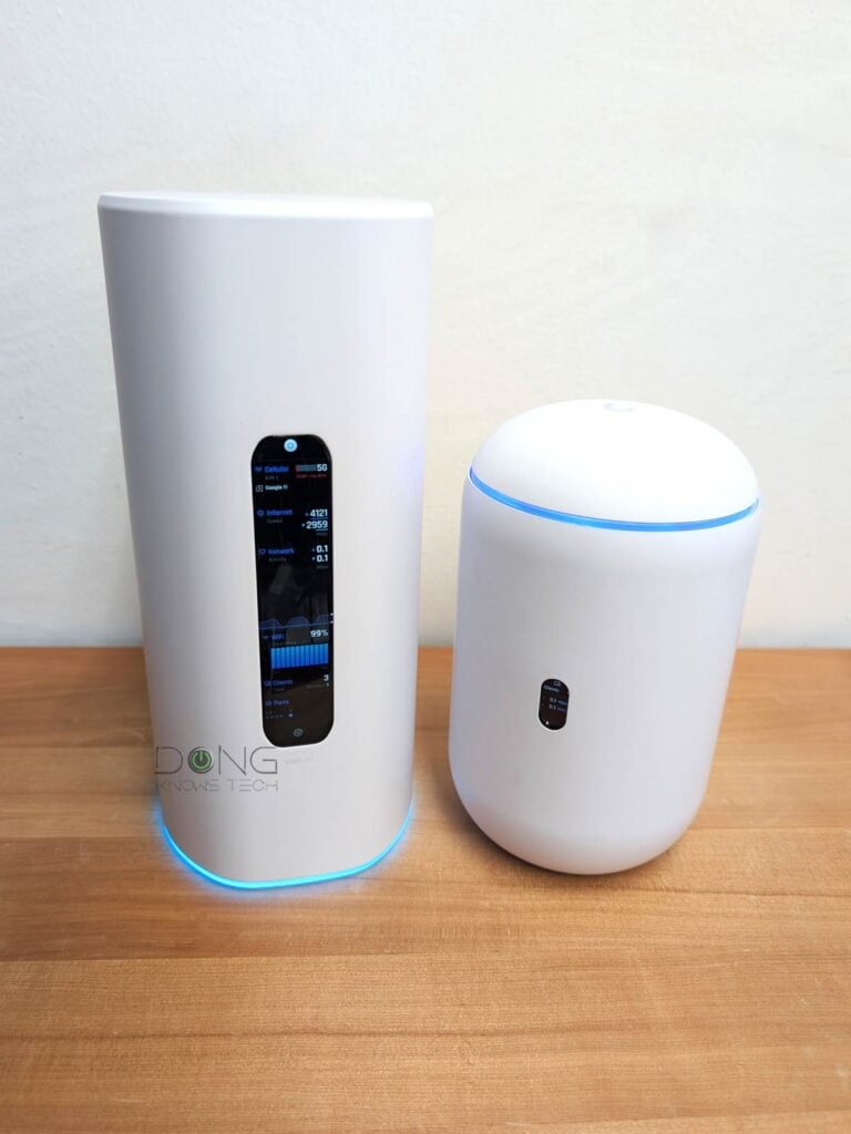 Ubiquiti Dream Router 5G Max Review (vs. Dream Router 7): A Gratifying Cellular-Ready Wi-Fi 7 UniFi Cloud Gateway 23 Ubiquiti Dream Router 5G Max (UDR-5G-Max) vs. Dream Router 7 (UDR7) front