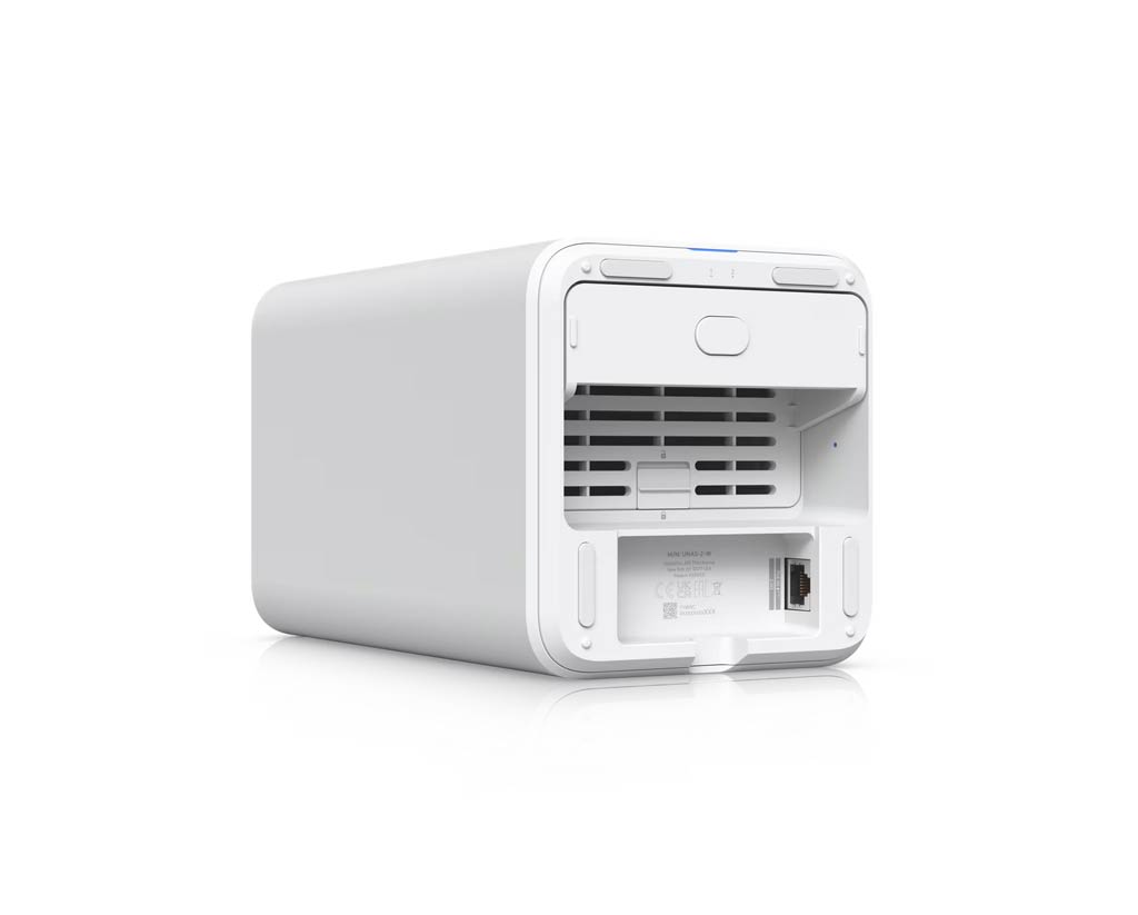 Ubiquiti Unveils Four Next-Gen UniFi Storage NAS Servers 9 Ubiquiti Next Gen UniFi Storage UNAS 2 drive bays and ports
