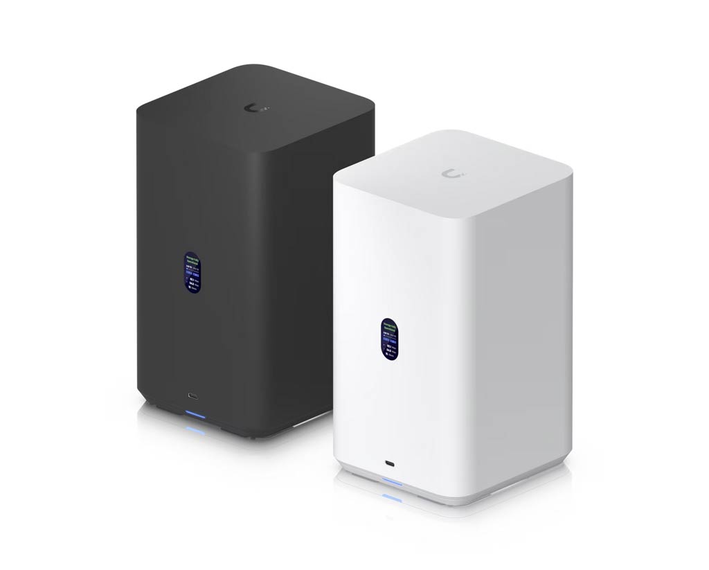 Ubiquiti Unveils Four Next-Gen UniFi Storage NAS Servers 7 Ubiquiti Next Gen UniFi Storage UNAS 2 drive in black and white