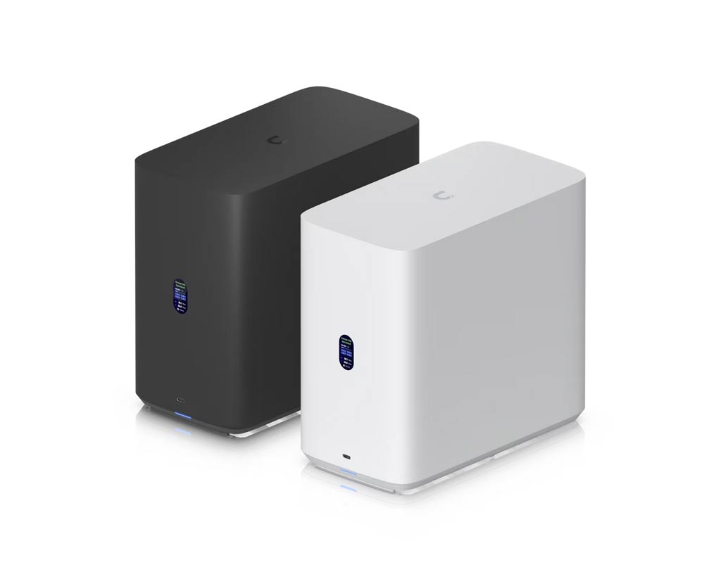 Ubiquiti Unveils Four Next-Gen UniFi Storage NAS Servers 8 Ubiquiti Next Gen UniFi Storage UNAS 4 drive in black and white