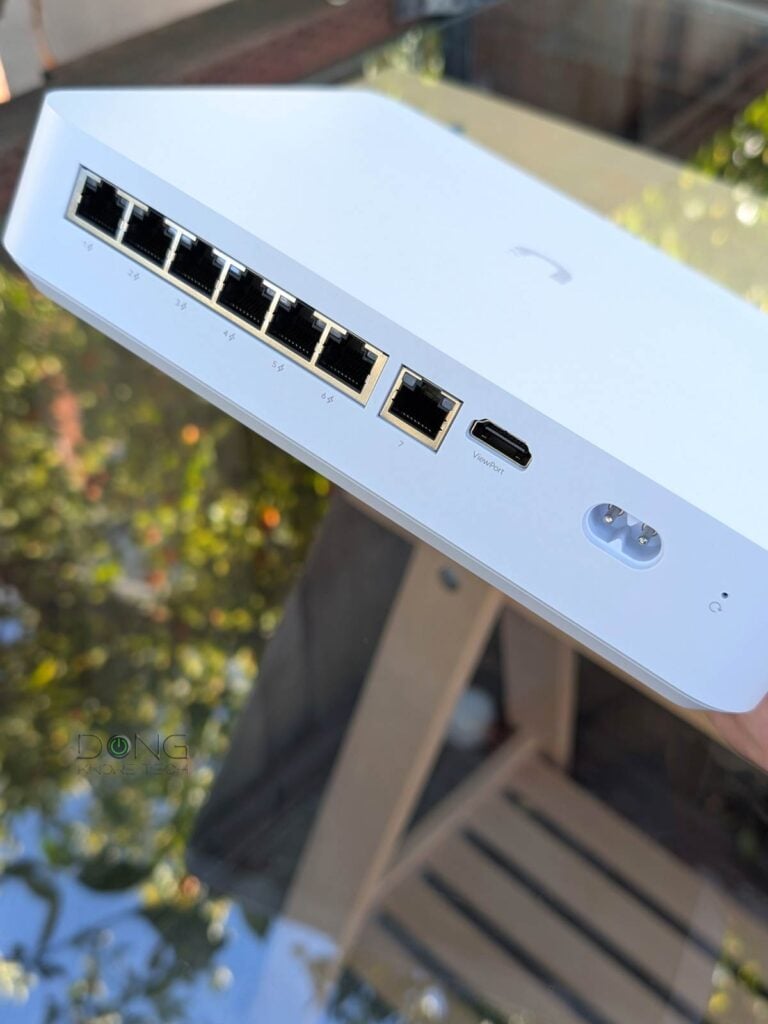 Ubiquiti UNVR Instant Review: An Excellent Consumer-Friendly UniFi Protect Surveillance Solution 8 Ubiquiti UNVR Instant port closeup