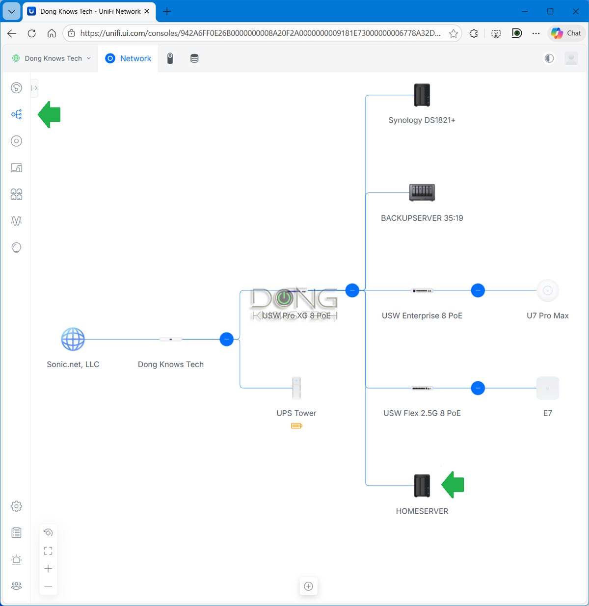 IP Reservation, Explained: Steps to Assign a Persistent IP Address to a Connected Device 12 Ubiquiti UniFi IP reservation topology map