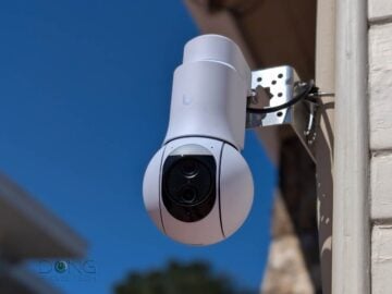 Ubiquiti UniFi Protect G6 PTZ Camera in action