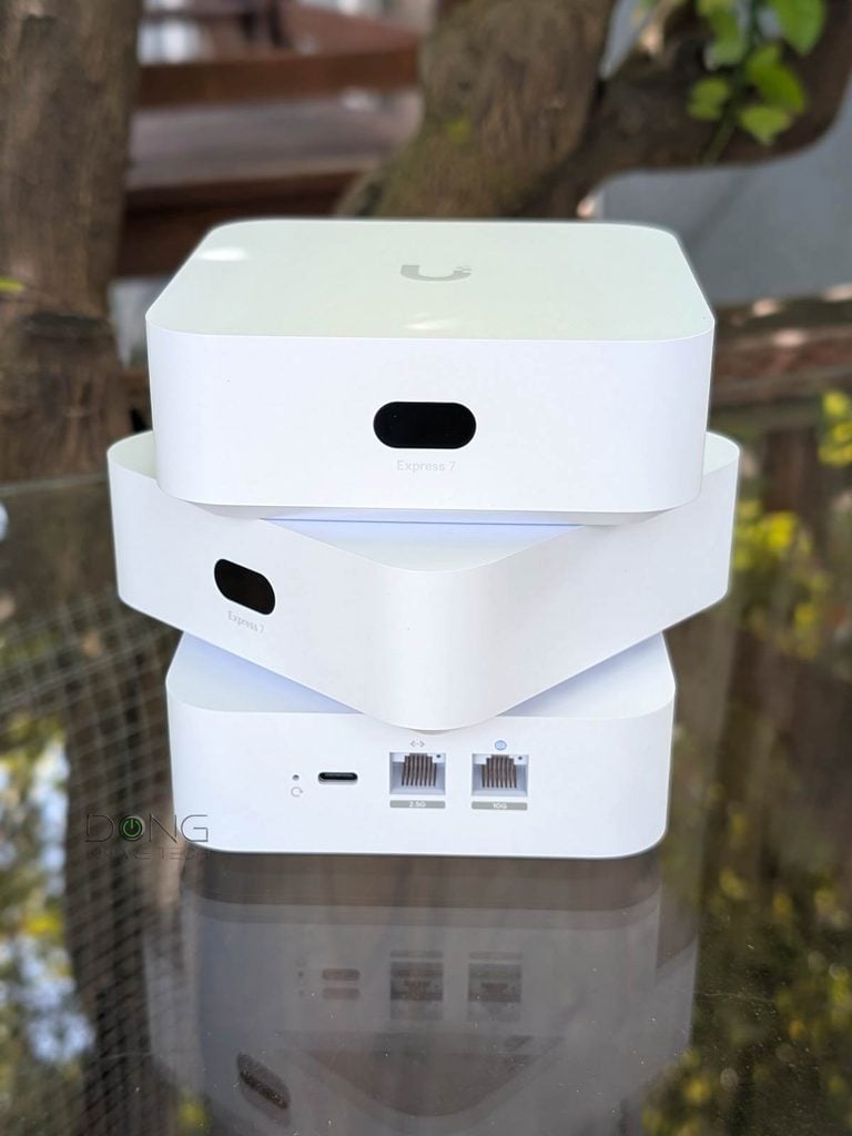 Ubiquiti's new Whole Home WiFi category features bundled packs of the UniFi Express 7, called UniFi Home Wi Fi 7, such as a 3 pack (UX7 3) as shown here