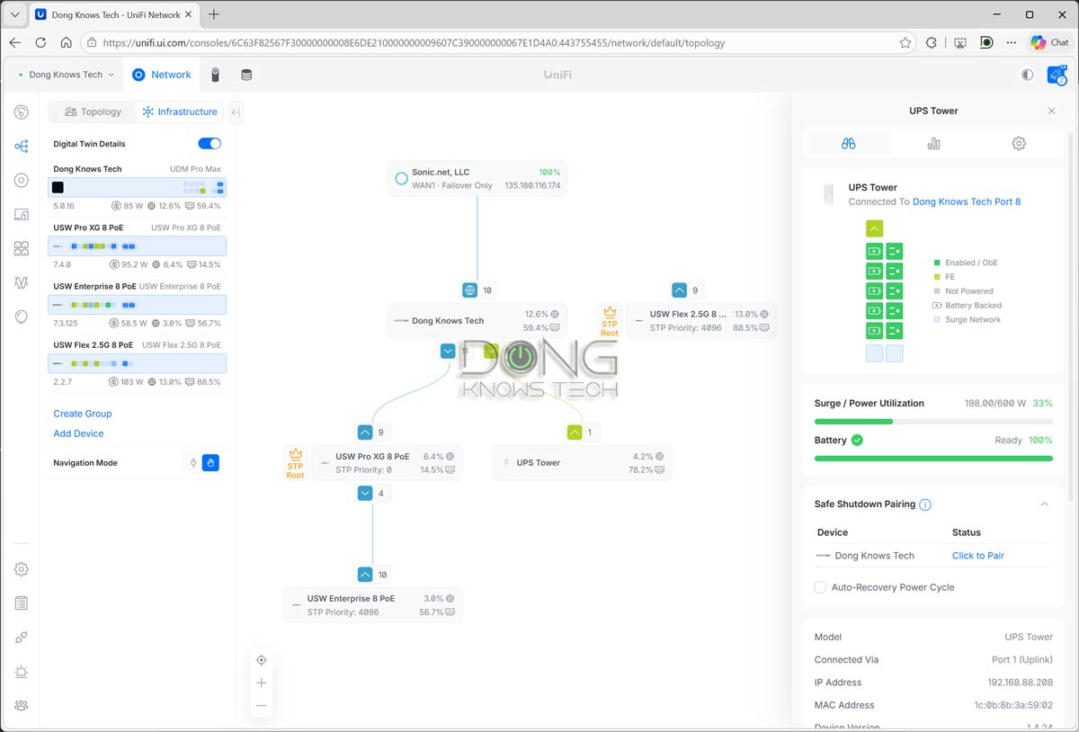 UniFi Network 10.2 Infratruture View