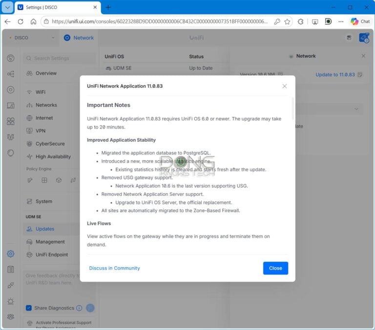 UniFi Network 11.0.83