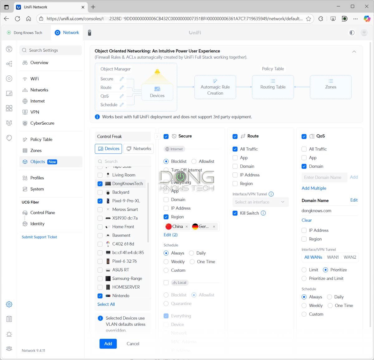 Ubiquiti Releases UniFi Network 9.4 with Powerful Object Oriented Networking Feature and More 4 UniFi Network 9.4 Object Oriented Networking