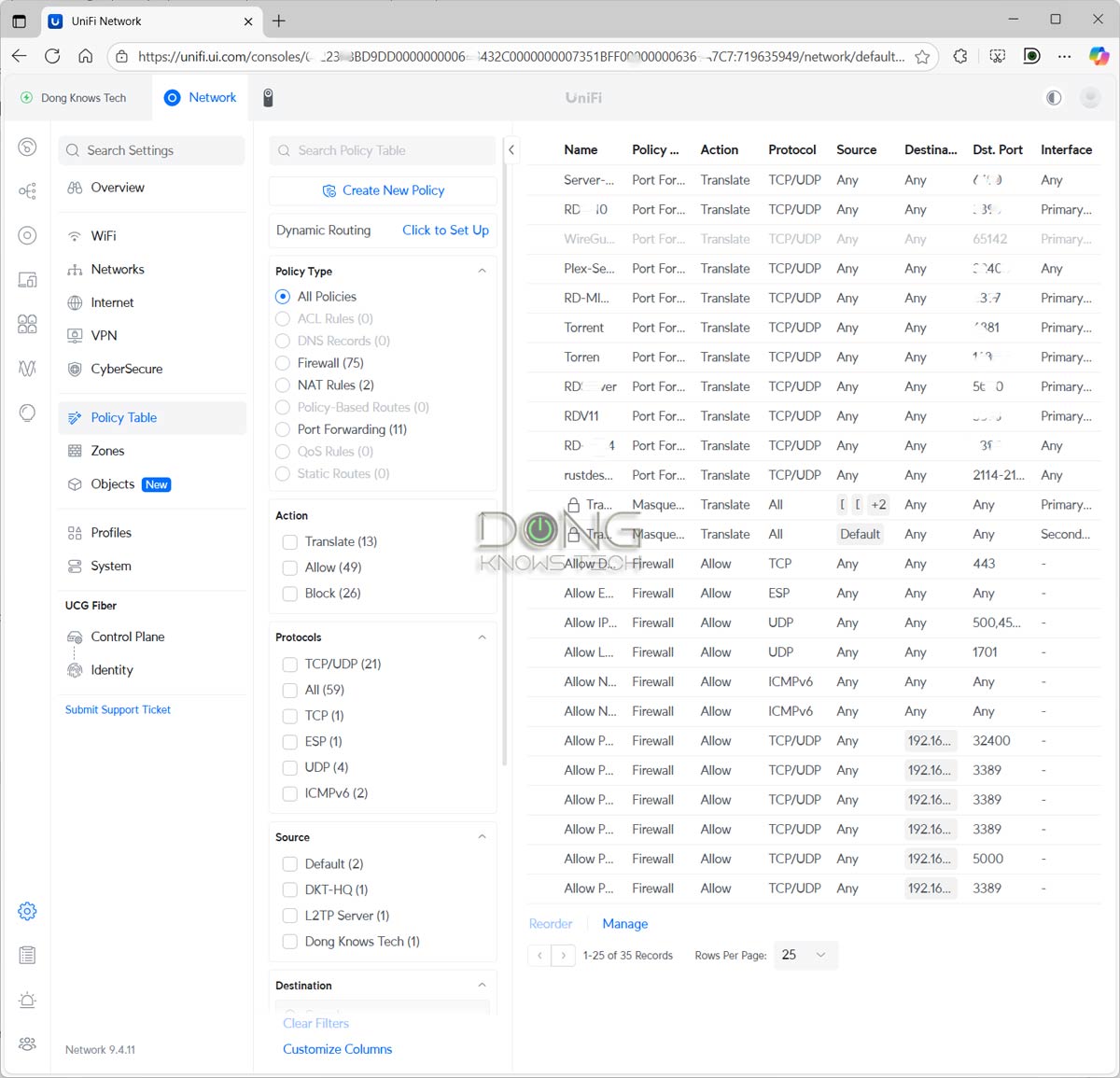 Ubiquiti Releases UniFi Network 9.4 with Powerful Object Oriented Networking Feature and More 5 UniFi Network 9.4 Policy Table