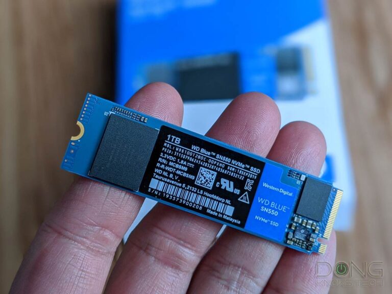 WD Blue SN550 SSD