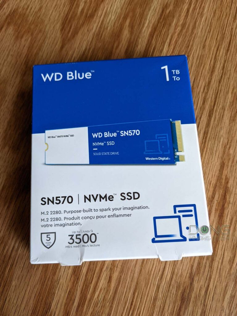 WD Blue SN570 250GB SSD M.2 PCIe Gen3 x4 NVMe