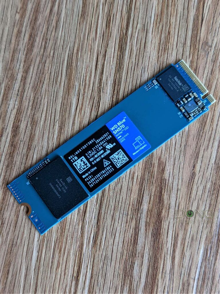 SSD 250GB WD BLUE SN570 M.2 2280 PCIe (PN:WDS250G3B0C)