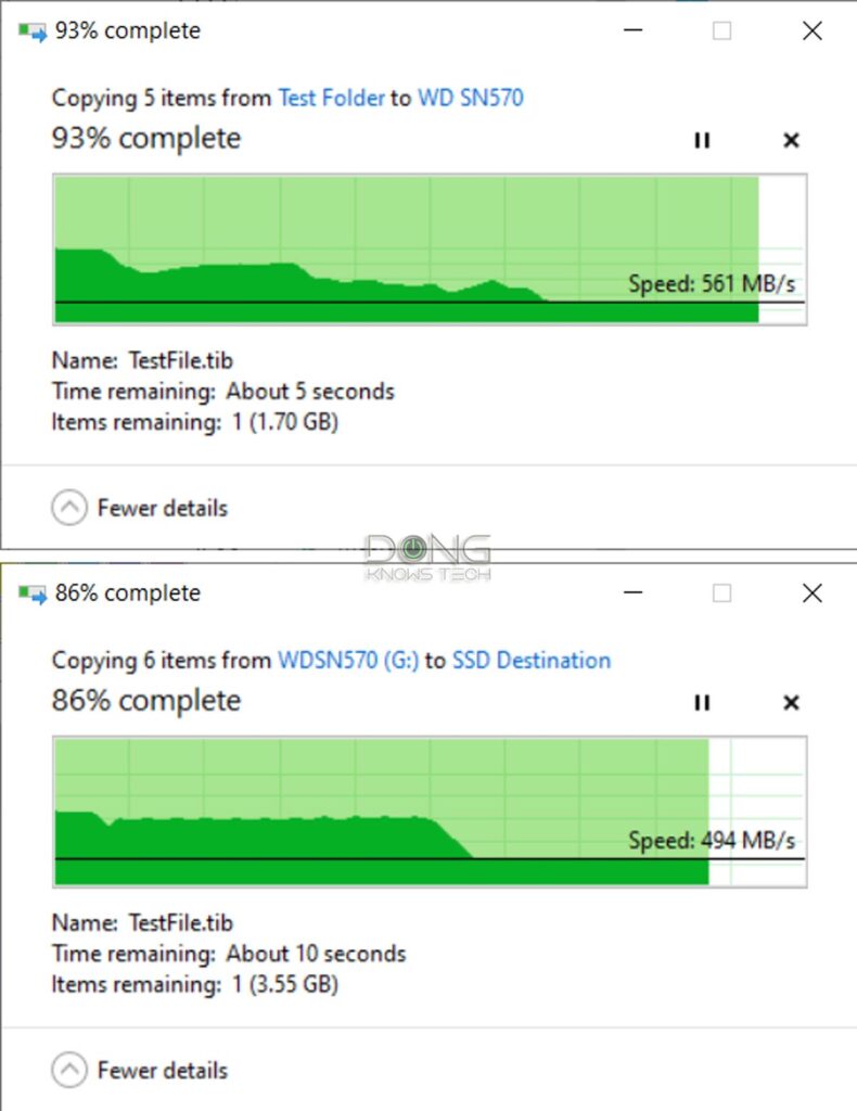 WD Blue SN570 1TB NVMe SSD Review