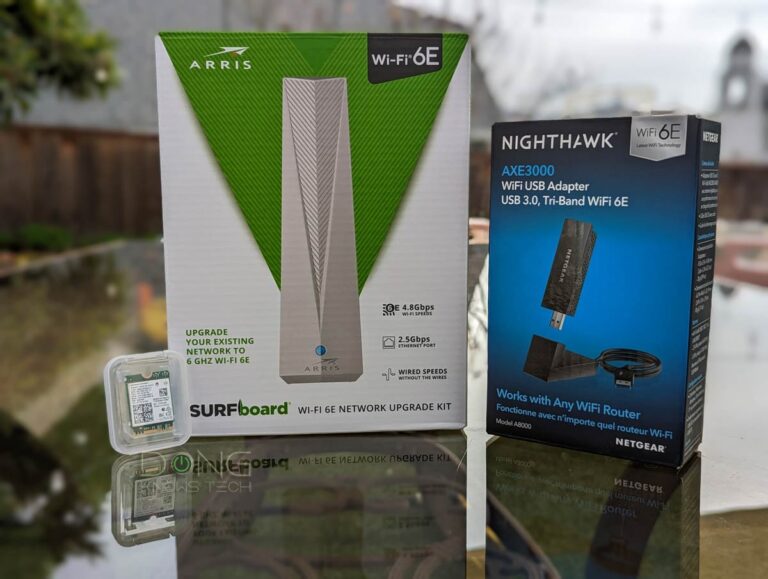 Wi-Fi 6E Upgrade Hardware AP and Adapter